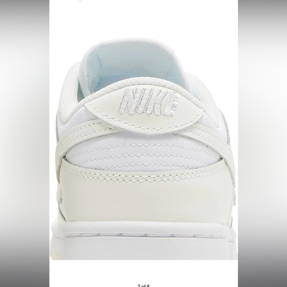 NEW IN ORIGINAL BOX Nike Women's Dunk Low in 'White Sail' in size 6.5 - Picture 5 of 12
